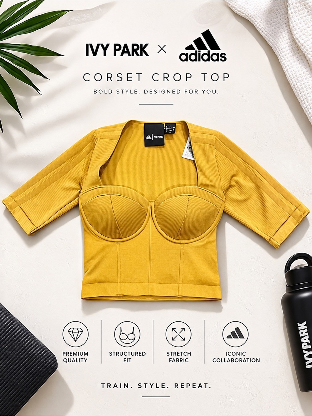 IVY PARK x Adidas Corset Crop Top